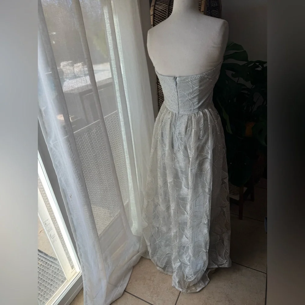 Dazzling‎ delight lulus bariano prom wedding bridesmaid dress strapless mint - Picture 4 of 7